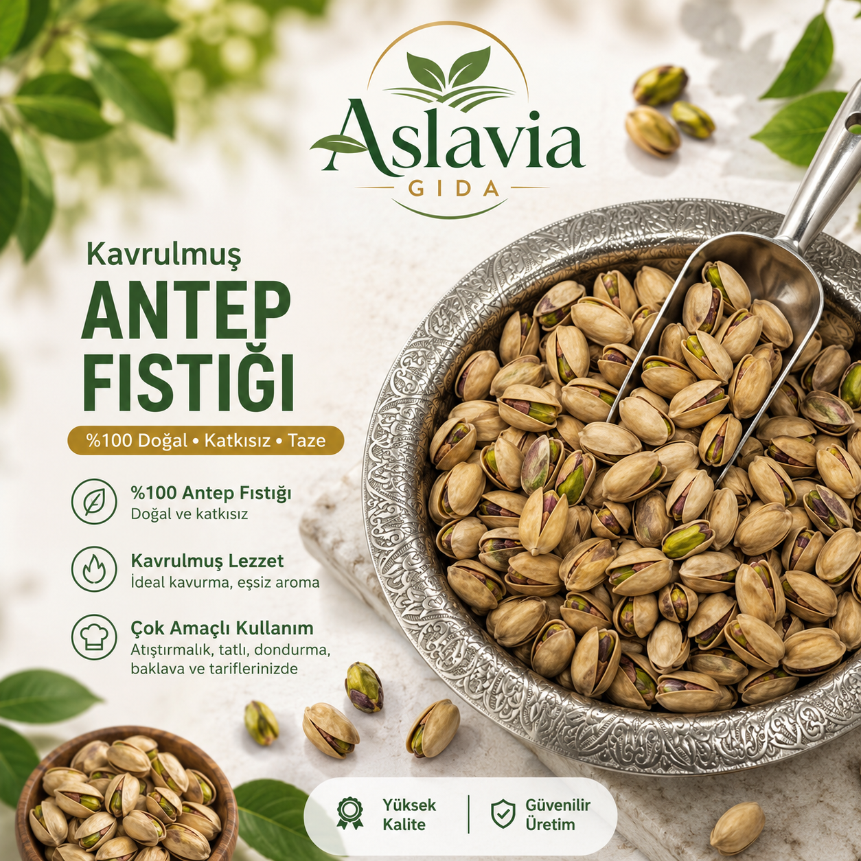 Kavrulmuş Fıstık Satışı